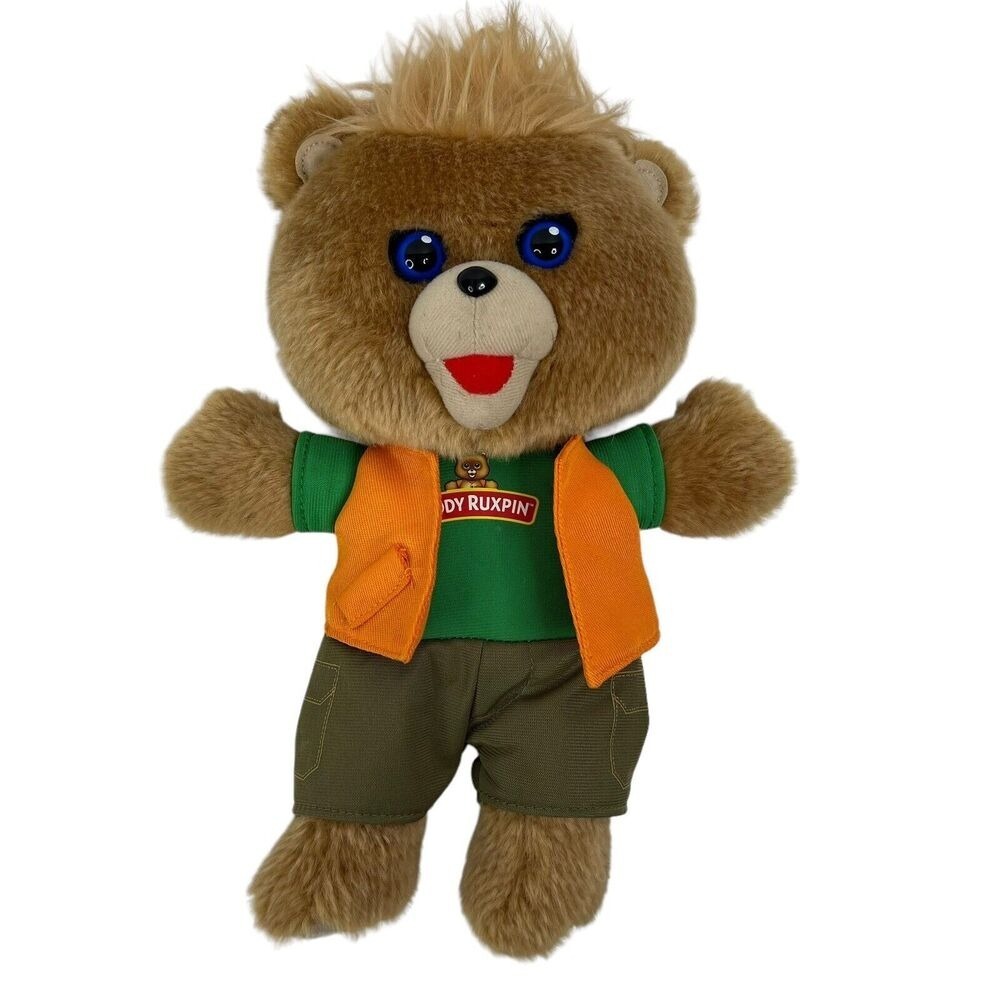 Teddy Ruxpin Adventure Singing Talking Bear 12" Plush Wicked Cool Toys 1985-2018